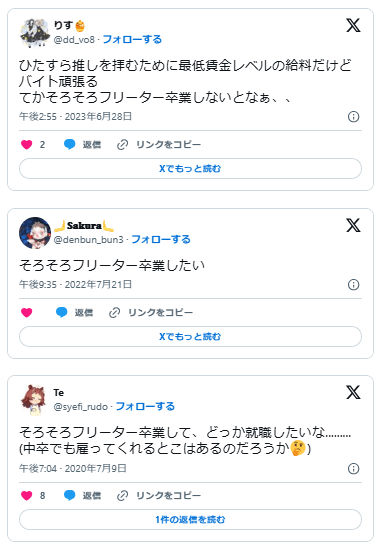 フリーター 卒業したい