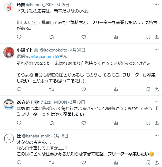 フリーター 卒業したい